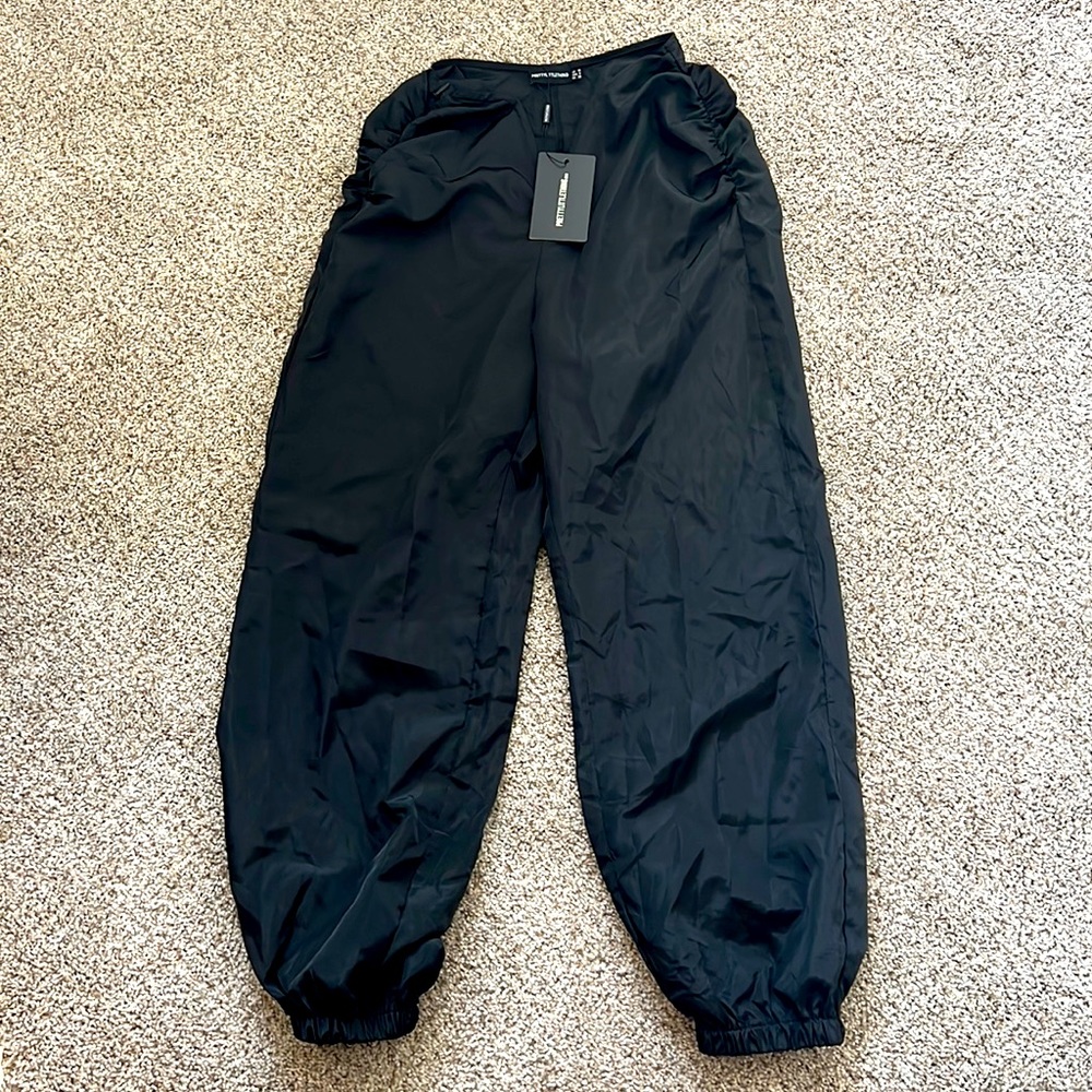 PrettyLittleThing black joggers